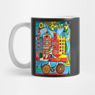 Amsterdam, globetrotters Mug